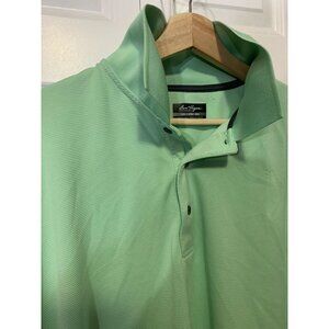 Ben Hogan Performance Men’s Sz 2XL Polo Short‎ Sleeve Shirt Green